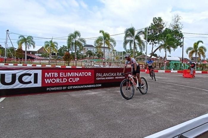 UCI MTB Eliminator World Cup 2022 akan digelar di Palangkaraya, Kalimantan Tengah, pada Minggu (28/8/2022)