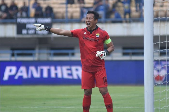 Kiper Persib Bandung, I Made Wirawan.