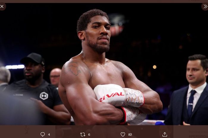 Petinju kelas berat, Anthony Joshua, berbicara mengenai peluangnya hijrah ke UFC
