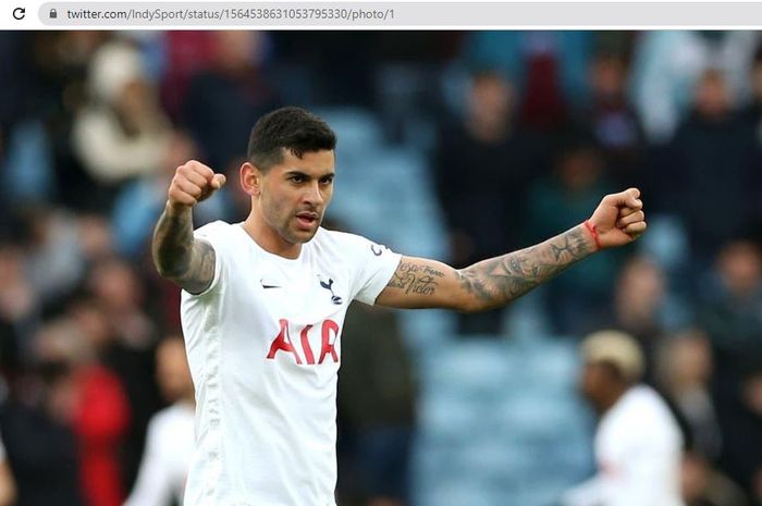 Bek tengah Tottenham Hotspur, Cristian Romero.