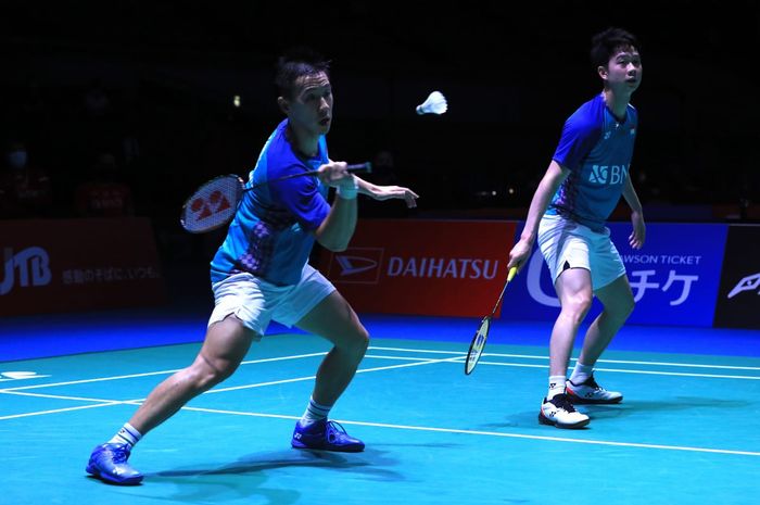 Pasangan ganda putra Indonesia, Marcus Fernaldi Gideon/Kevin Sanjaya Sukamuljo