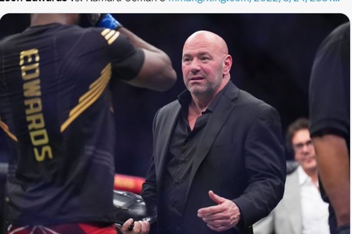 Orang nomor satu di UFC, Dana White yakin Covington baik-baik saja dengan keputusan wasit