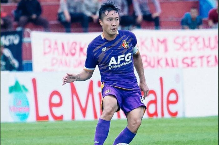 Arthur Irawan, gelandang sekaligus kapten Persik Kediri.