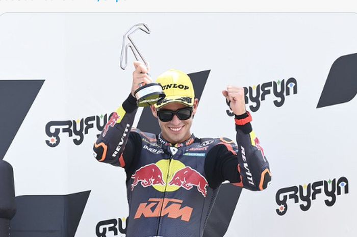 Pembalap Moto2, Augusto Fernandez.