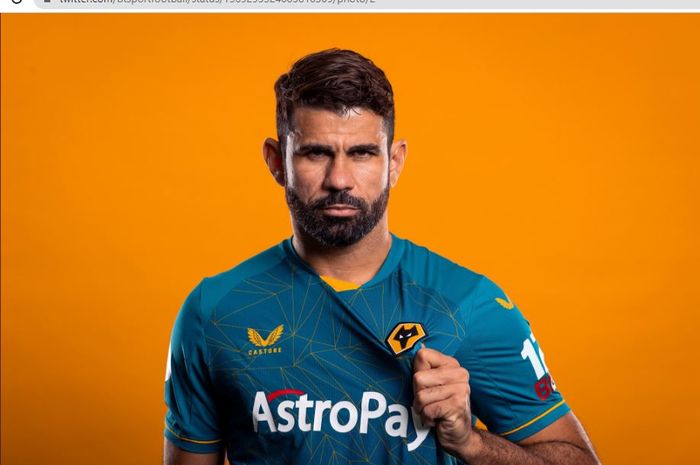 Diego Costa resmi menjadi pemain anyar Wolverhampton Wanderers.