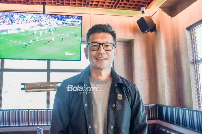 Direktur PT Persib Bandung Bermartabat, Teddy Tjahjono, saat ditemui di Maikeru, Jakarta, 13 September 2022.