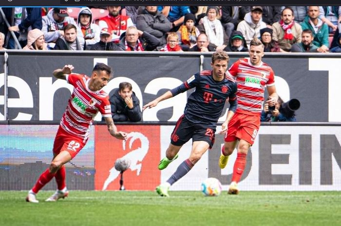 Bayern Muenchen menelan kekalahan 0-1 dari Augsburg di Bundesliga