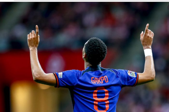 Bintang muda andalan timnas Belanda, Cody Gakpo.