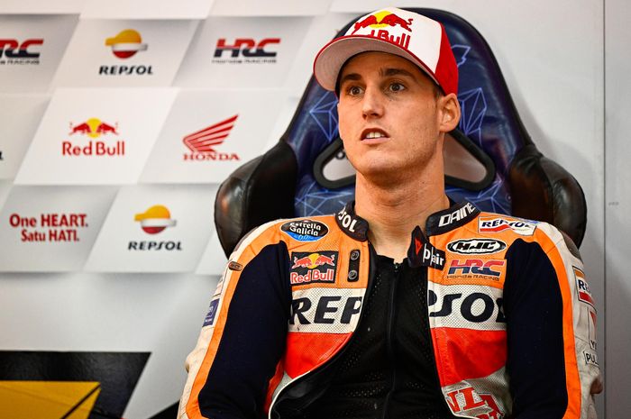 Pembalap Repsol Honda, Pol Espargaro pada MotoGP Jepang 2022