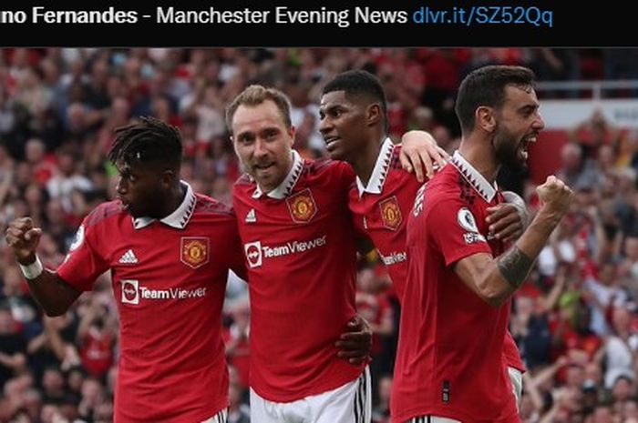 Manchester United memiliki dua playmaker dalam diri Christian Eriksen dan Bruno Fernandes pada musim 2022-2023.