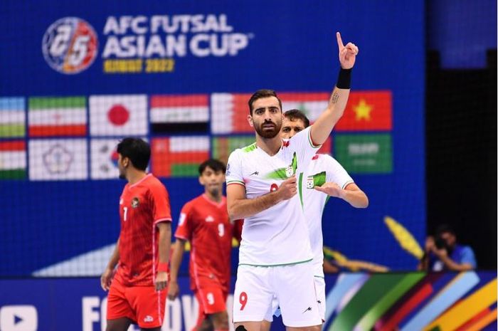 Timnas Futsal Indonesia takluk 0-5 dari Iran di laga pertama Grup C Piala Asia Futsal 2022, Rabu (28/9/2022).