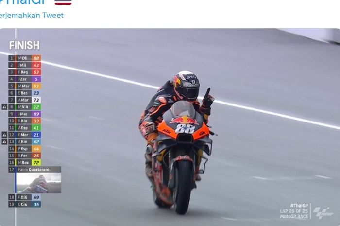 Miguel Oliveira memberikan jawaban soal kemungkinannya dia menyesali keputusan tinggalkan KTM