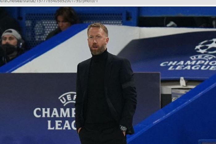 Pelatih Chelsea, Graham Potter.