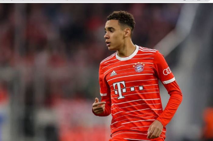 Gelandang muda Bayern Muenchen, Jamal Musiala.