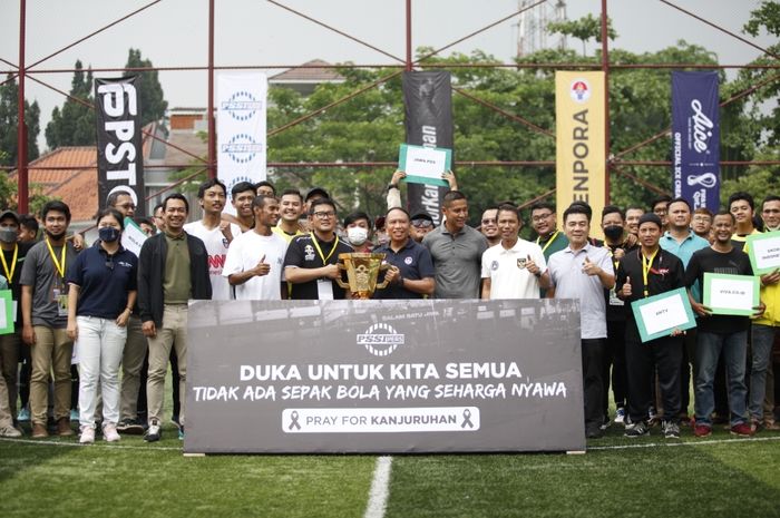 Menteri Pemuda dan Olahraga (Menpora) Zainudin Amali membuka Media Cup 2022