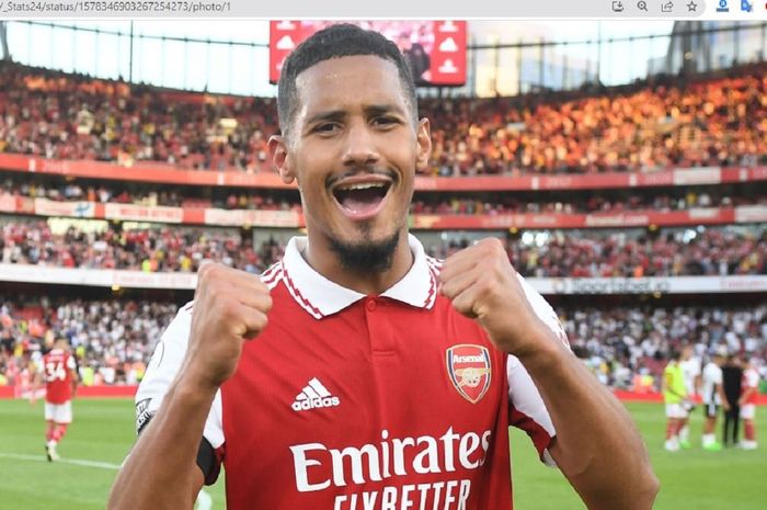 Bek Arsenal, WIlliam Saliba.