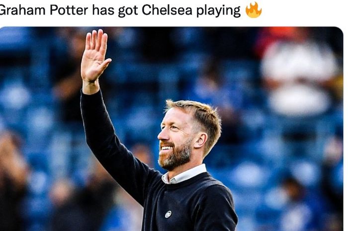 Pelatih Chelsea, Graham Potter.