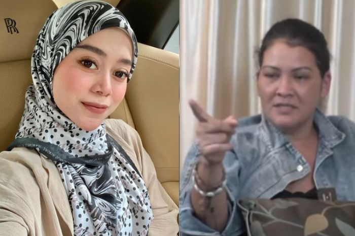 Kolase Foto Lesti Kejora dan Melanie Subono. 