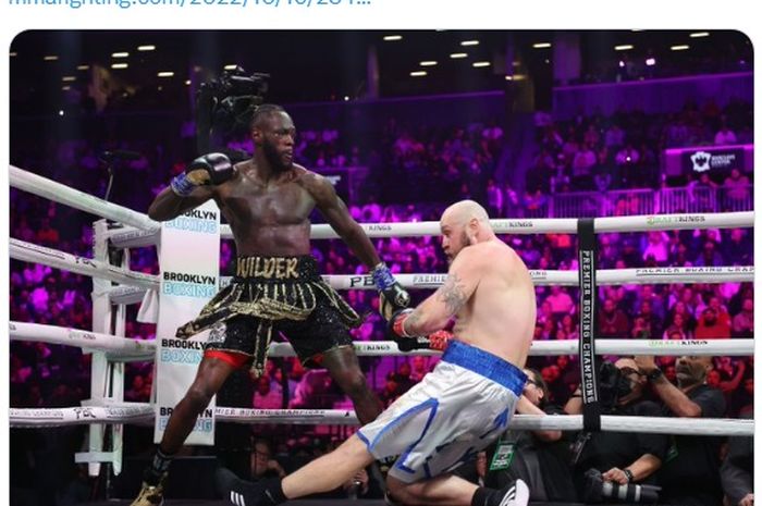 Kengerian bogem mentah eks raja tinju, Deontay Wilder kembali dikomentari, kini klaim menarik datang dari petinju tak terkalahkan, Terence Crawford.