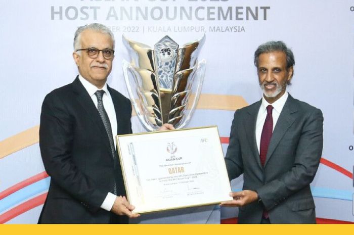 AFC resmi menunjuk Qatar sebagai tuan rumah Piala Asia 2023.