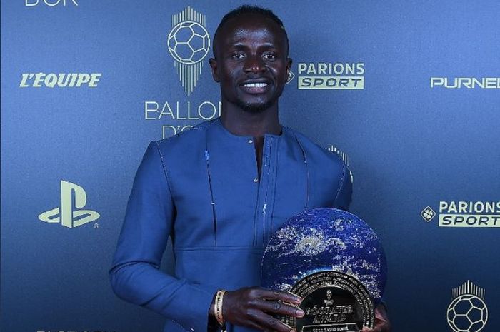 Sadio Mane memenangkan Socrates Award 2022 atas aksi kemanusiaannya.