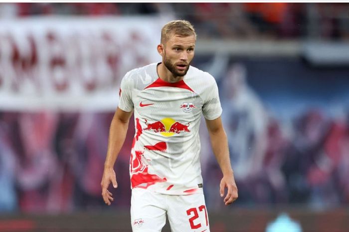 Gelandang RB Leipzig, Konrad Laimer.