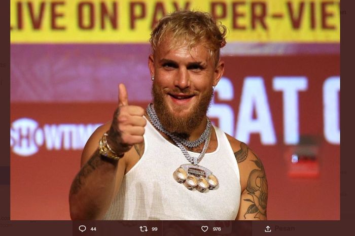 Jake Paul meraup uang yang fantastis walau kalah dari Tommy Fury