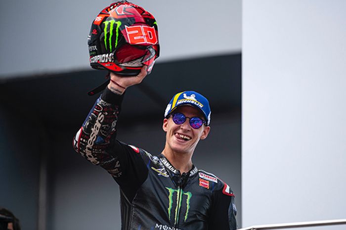Fabio Quartararo masih menemukan hal positif kendati gagal menjadi juara MotoGP 2022