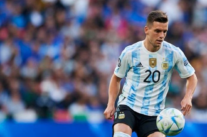 Gelandang timnas Argentina, Giovani Lo Celso.