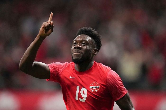 Bek timnas Kanada, Alphonso Davies.