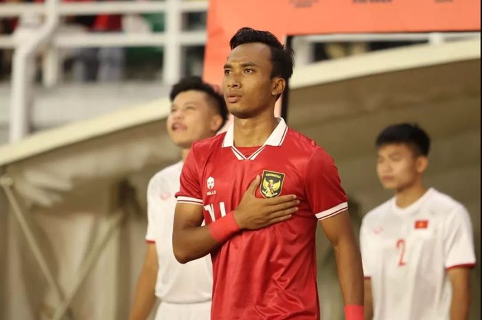 Gelandang timnas U-20 Indonesia, Robi Darwis.