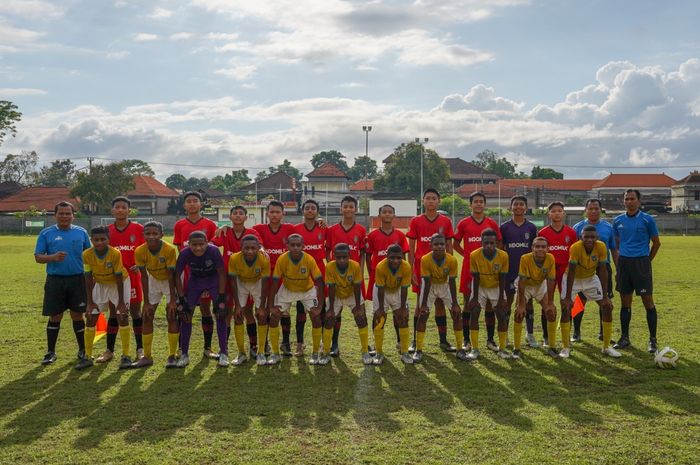 Papua Football Academy, mencari pengalaman dan lawan latih tanding di Bali.