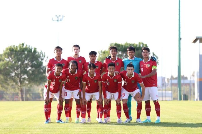 Skuad timnas U-20 Indonesia. 