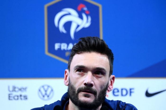 Penjaga gawang sekaligus kapten timnas Prancis, Hugo Lloris.