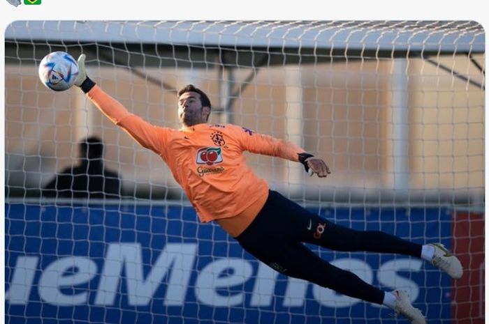 Kiper timnas Brasil, Alisson Becker.