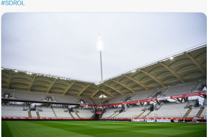 Stade Auguste-Delaune (kondisi zaman sekarang), pernah menjadi medan pertempuran Indonesia di Piala Dunia 1938.