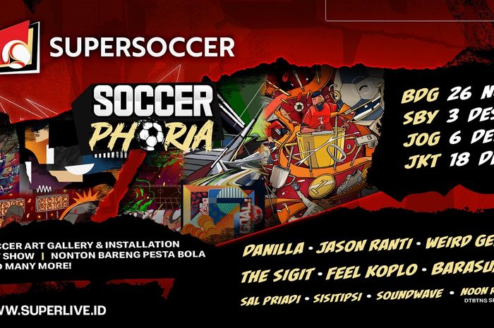 Poster Supersoccer Soccerphoria.