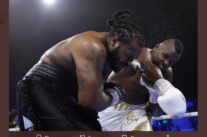 Jermaine Franklin kalah dari Dillian Whyte dalam pertarungan yang berlangsung pada 26 November 2022 di OVO Arena Wembley, London, Inggris