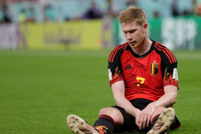 Gelandang timnas Belgia, Kevin De Bruyne.