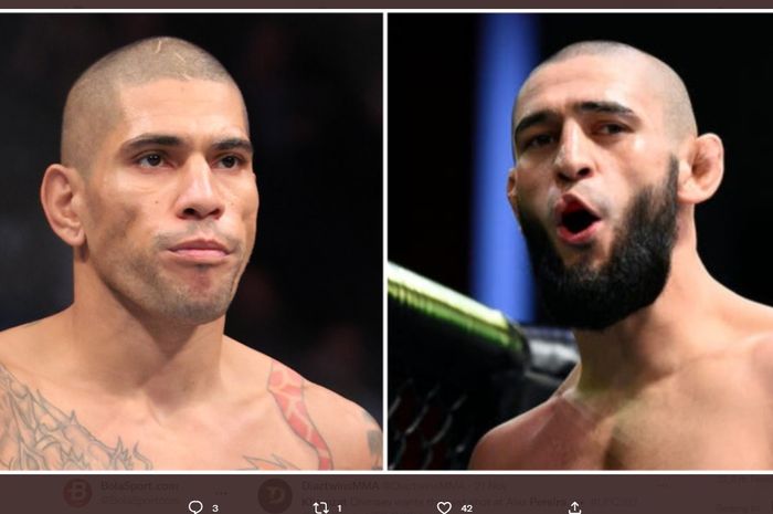 Khamzat Chimaev beberkan hal yang harus dilakukan Alex Pereira untuk kalahkan Israel Adesanya di UFC 287.