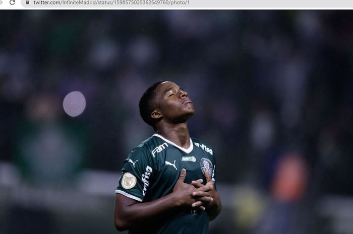 Wonderkid Palmeiras, Endrick Felipe, akan menjadi striker baru Real Madrid dengan rasa Barcelona.