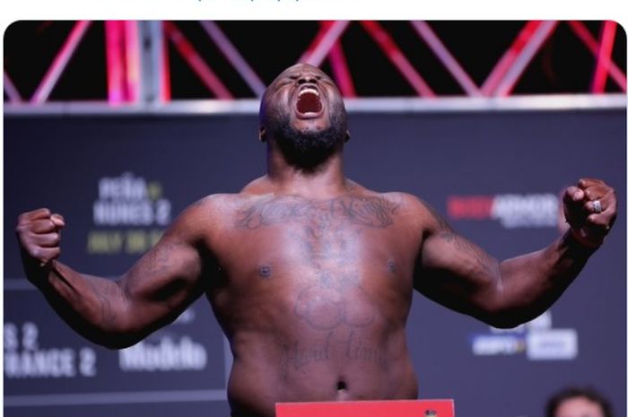 Jagoan kelas berat, Derrick Lewis yang merupakan salah satu petarung paling menyeramkan bagi Bos UFC, Dana White.