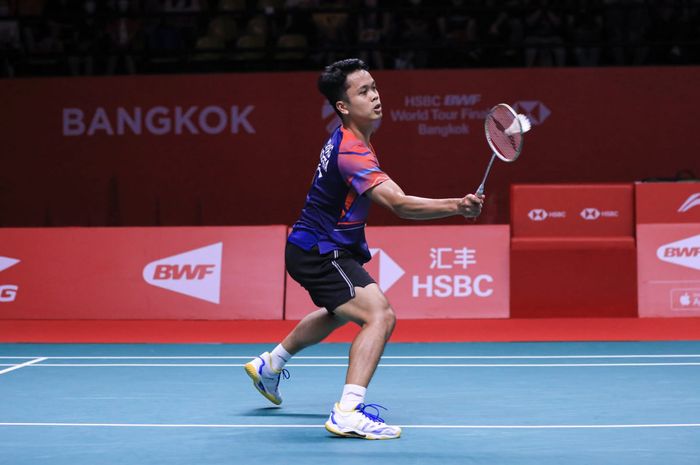 Pebulu tangkis tunggal putra Indonesia, Anthony Sinisuka Ginting dipastikan berlaga pada perempat final India Open 2023