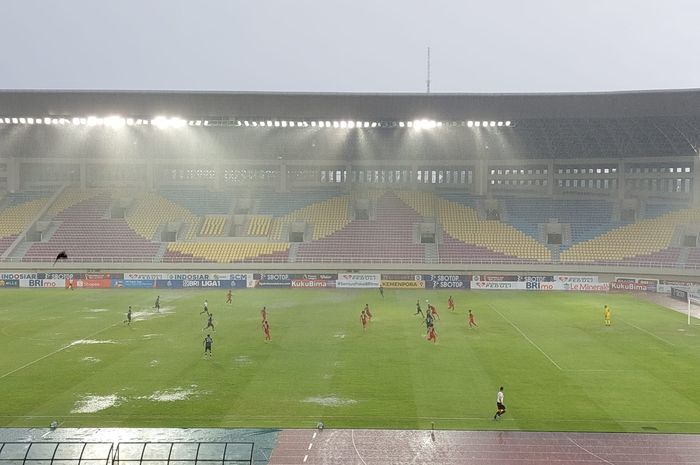 Arema FC vs Persikabo di Stadion Manahan, Solo, Rabu (14/12/2022).