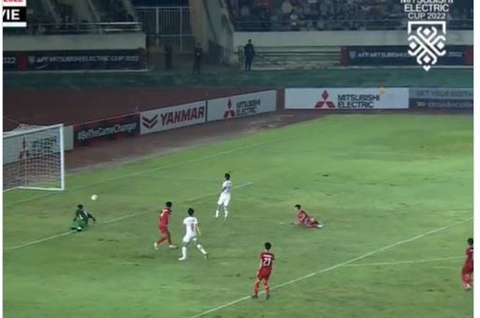 Vietnam vs Laos di Piala AFF 2022.