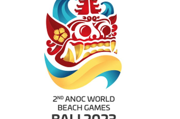 Logo ANOC World Beach Games 2023.