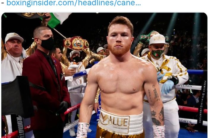 Raja tinju kelas menengah super versi WBA, WBC, IBF, dan WBO, Canelo Alvarez diklaim takut dengan salah satu petinju hingga lakukan segalanya demi menghindari.