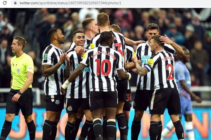 Newcastle United berhasil menekuk Leicester City dalam laga pekan ke-17 Liga Inggris 2022-2023.