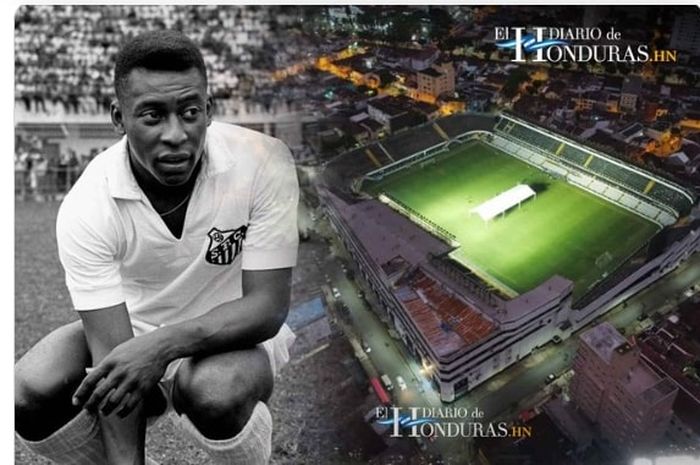 Legenda timnas Brasil, Pele meninggal dunia pada 29 Desember 2022 dan akan disemayamkan di Stadion Vila Belmiro, kandang Santos FC.