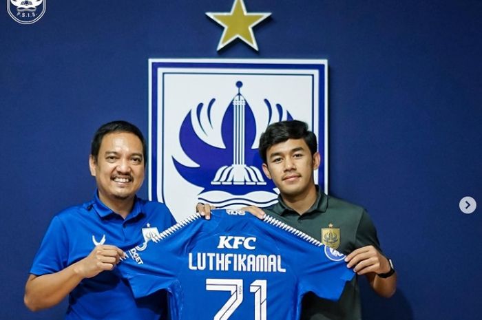 PSIS Semarang resmi perkenalkan Luthfi Kamal dalam bursa transfer Liga 1 2022-2023